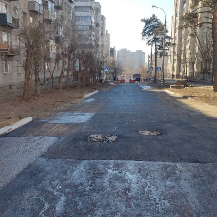 Улицу Токмакова открыли после капитального ремонта теплотрассы в Чите