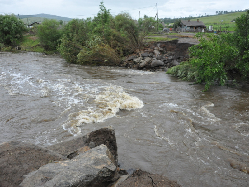 Вода продолжает подниматься близ нескольких населённых пунктов края, есть угроза подтопления