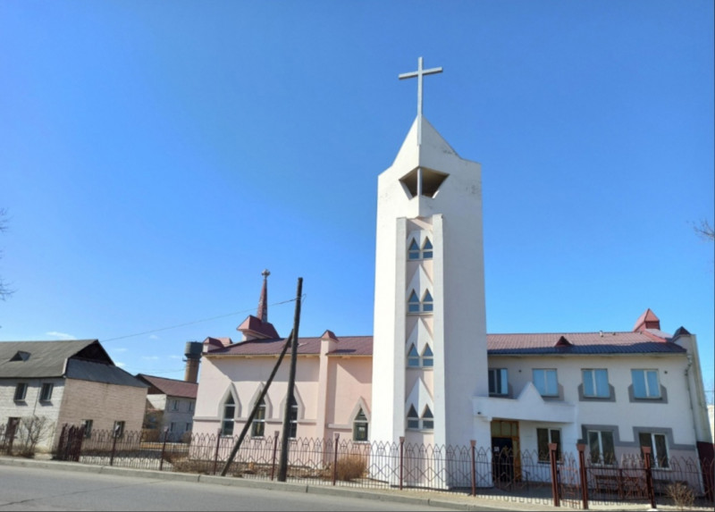 Римская католическая церковь в Чите осталась без воды из-за аварии