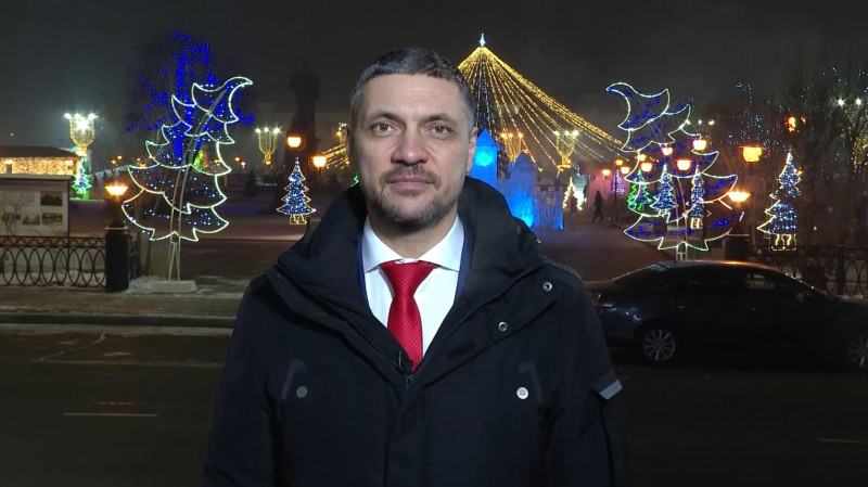 Глава Забайкалья Осипов поздравил жителей региона с Новым 2022 годом