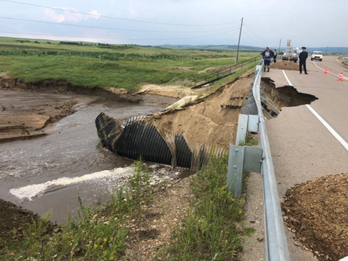 Федеральную трассу Чита – Хабаровск закрыли из-за паводков в Забайкалье