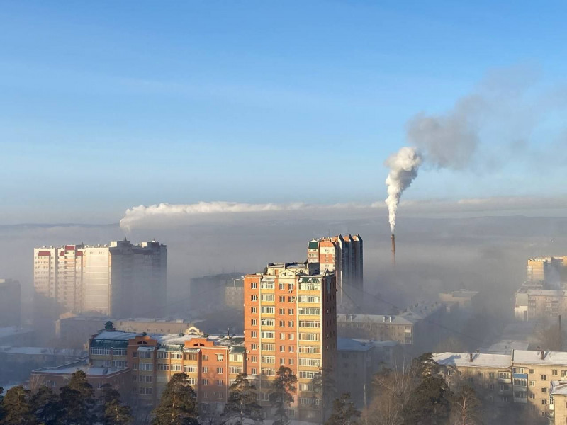 Чита вошла в тройку лидеров среди городов России с самым грязным воздухом