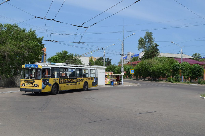 Мэрия Читы купит 10 новых троллейбусов на 231 млн р.