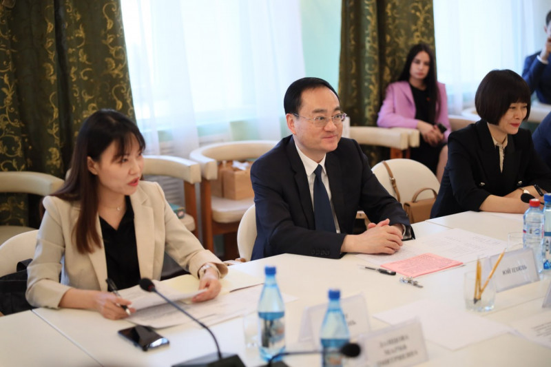 Марат Мирхайдаров встретился с делегацией Народного правительства провинции Хэйлунцзян КНР в Чите