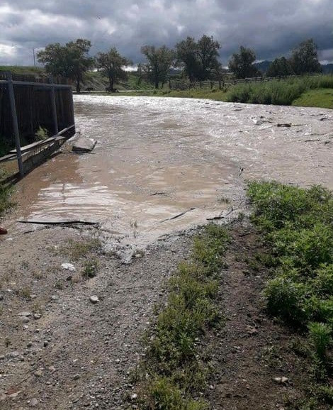Глава администрации Урульги: Вода в селе поднялась из-за размыва дамбы