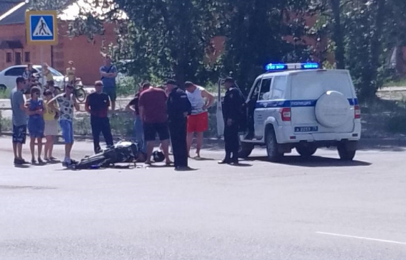 Мотоциклист пострадал в ДТП в посёлке КСК в Чите