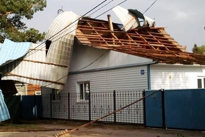 Комиссия по ЧС оценит ущерб от штормового ветра в Забайкалье