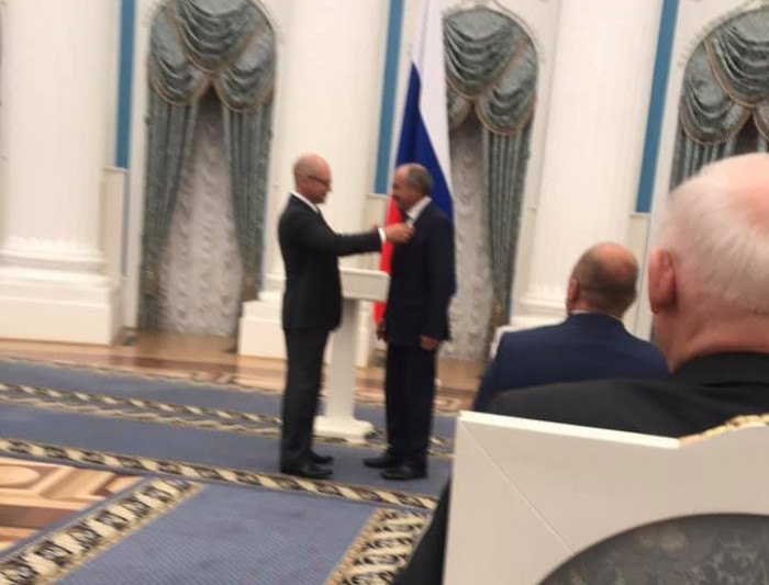 Президент России наградил бывшего депутата Государственной думы от Забайкалья Орденом Дружбы