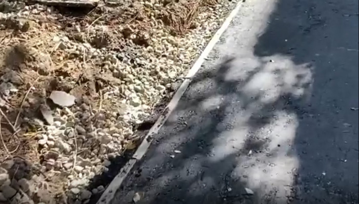 Читинцы жалуются на качество ремонта дорог на улице Богомягкова