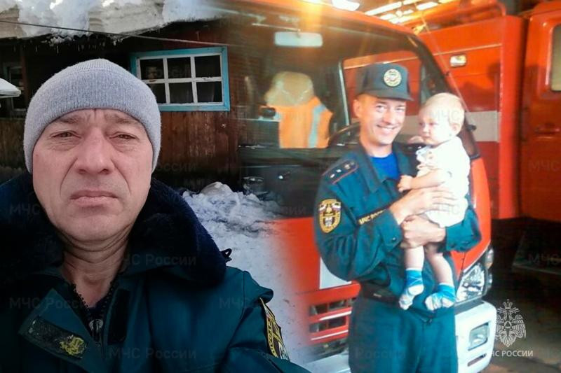 Бывший пожарный спас 90-летнюю женщину из горящего дома в Новосибирске