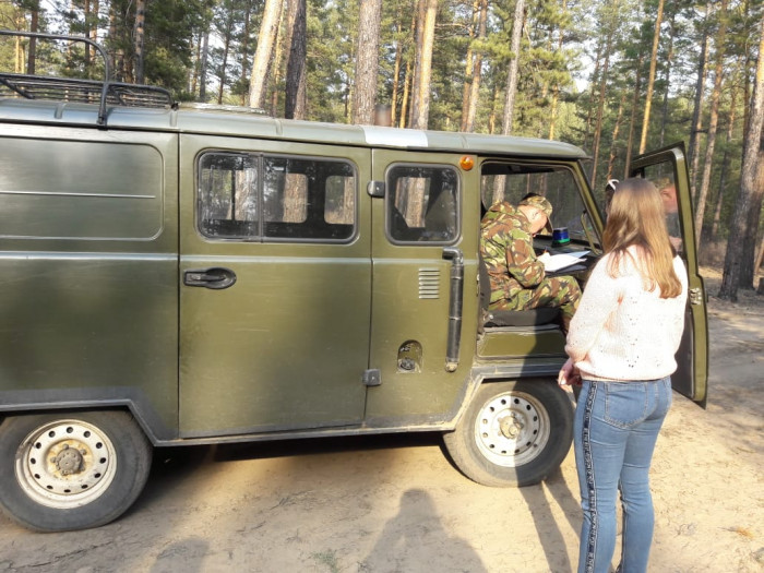 Пять человек успели нарушить запрет на посещение леса в Забайкалье в апреле