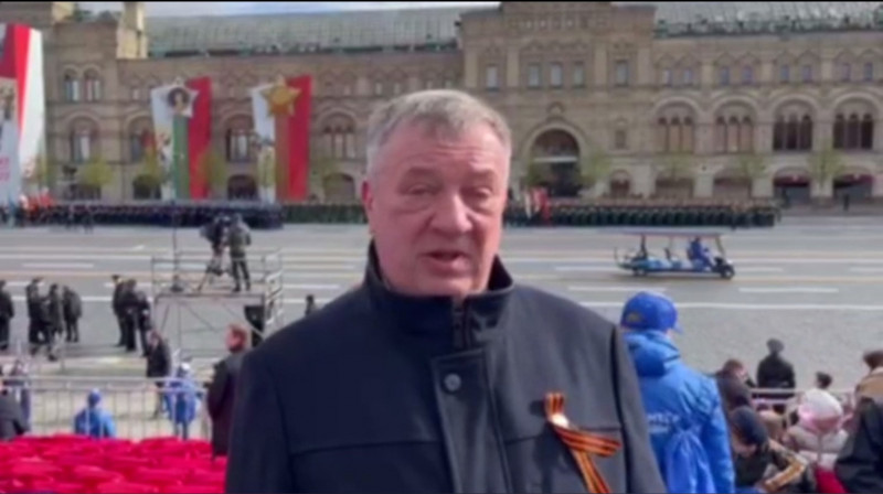 Гурулёв с Красной площади поздравил забайкальцев с Днём Победы