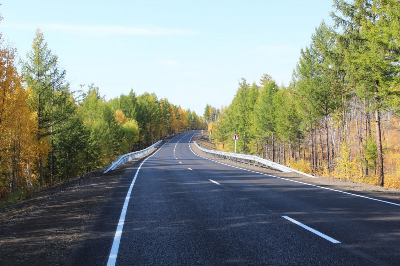 Шесть километров отремонтировали в 2022 году на дороге к озеру Арахлей