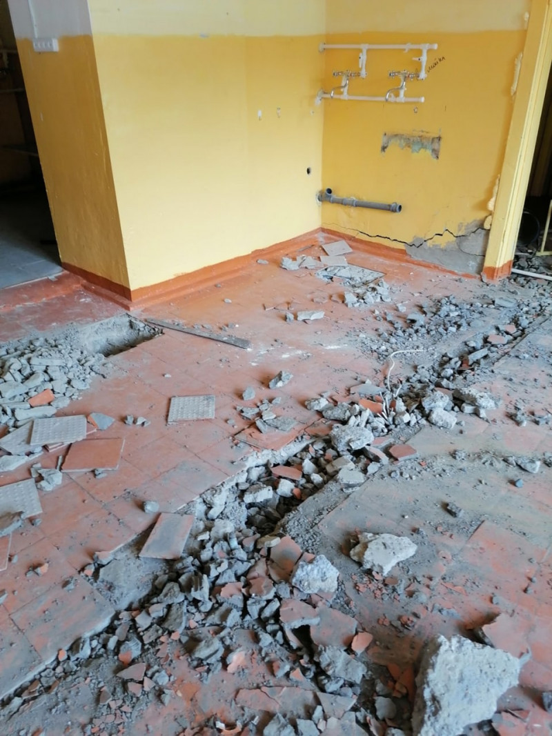 Клименко пообещала рассмотреть проблему разваливающейся школы в Нижнем Цасучее