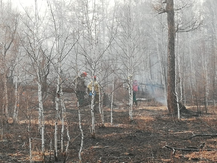 Лесной пожар ликвидировали в Улётовском районе Забайкалья