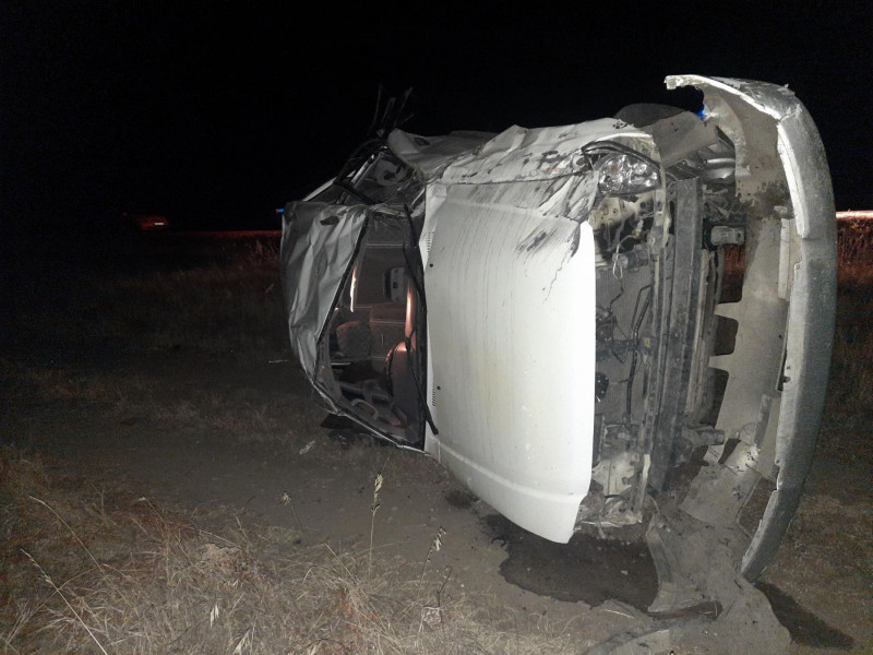 Внедорожник слетел с трассы на подъезде к селу Шишкино, погиб не пристёгнутый пассажир