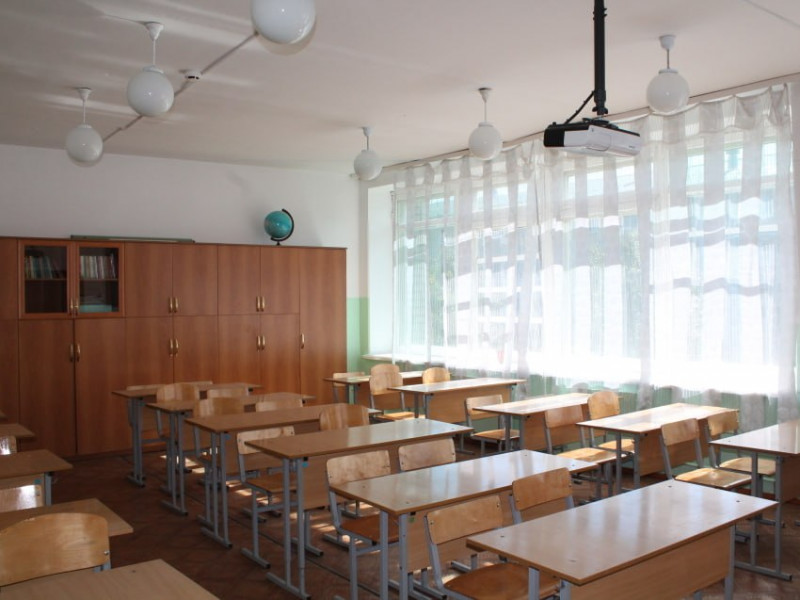 Школьный класс в Забайкалье
