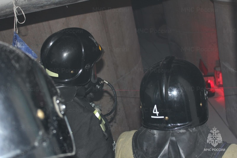 Пожарные спасли отравившимся угарным газом мужчину в Забайкалье 
