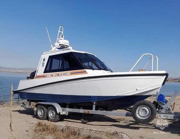 МЧС на новом катере будут патрулировать Ивано-Арахлейские озёра в Забайкалье