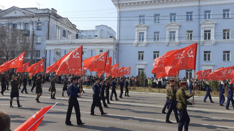 Парад в честь 78-й годовщины Победы завершился в Чите
