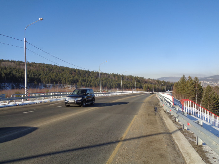Путепровод на федеральной трассе под Читой отремонтировали на 2 месяца раньше срока