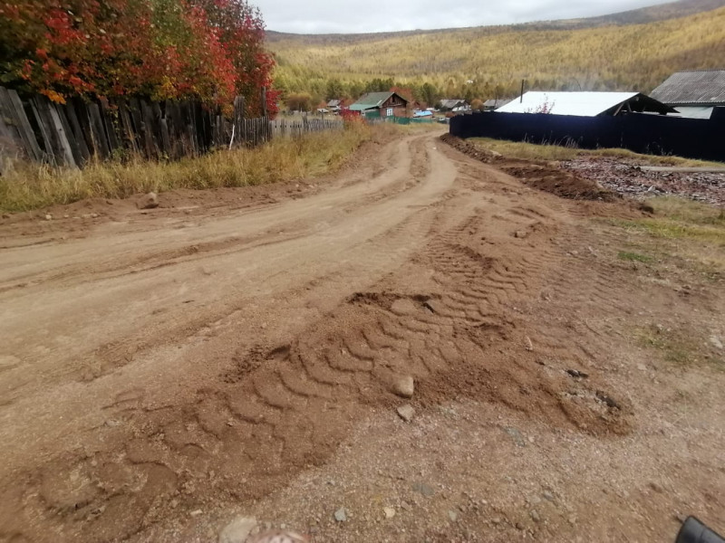 Погода в шахтама забайкальский край. Дорога в селе.