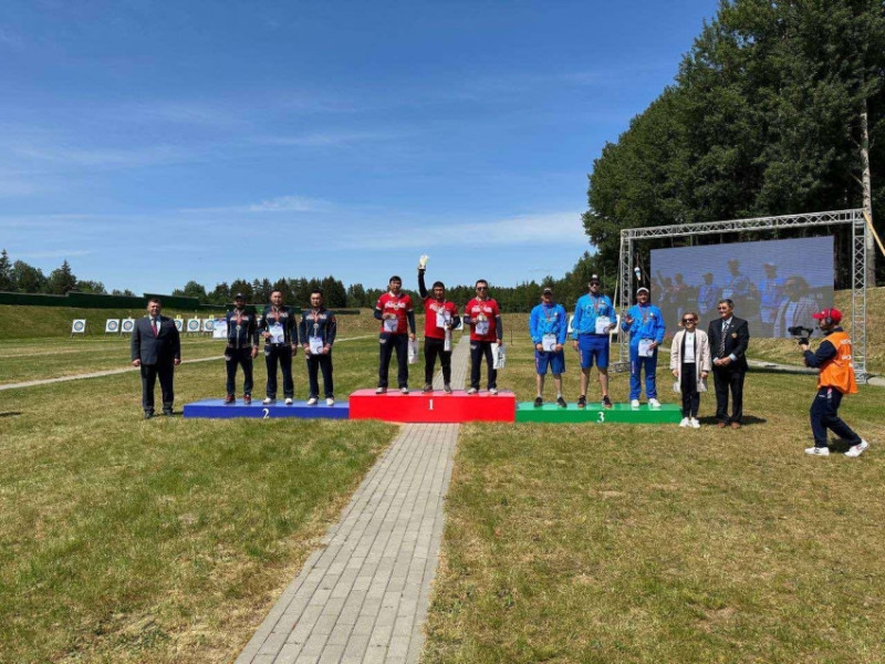 Восемь медалей, три из них золотых, привезли забайкальские лучники с открытого кубка в Минске