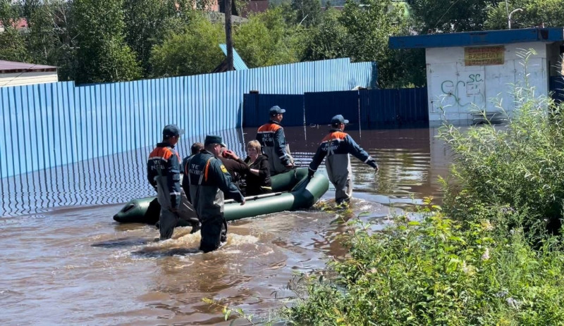 Свыше 300 человек эвакуировали в Забайкалье из-за наводнений