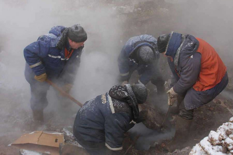 ЗабТЭК отключил от тепла часть домов в Забайкальске из-за аварии
