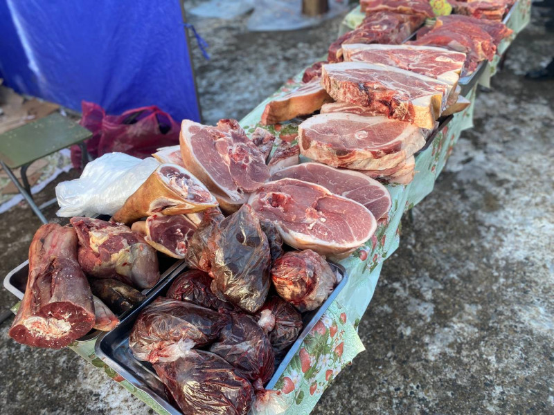 Более 12 тонн мяса купили горожане на ярмарке выходного дня в Чите