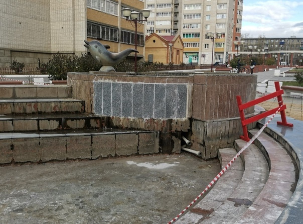 Неработающий почти 2 года фонтан восстановят в мкр Октябрьский в Чите