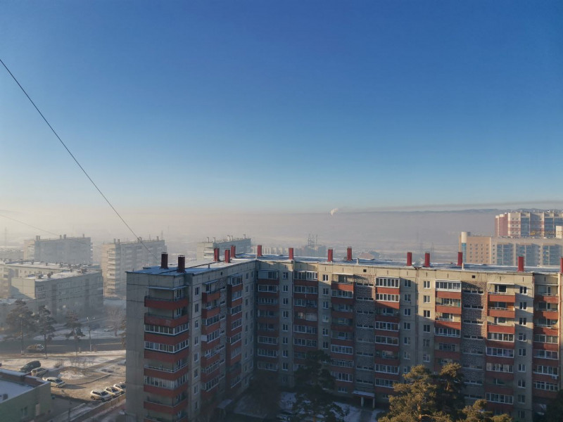 Первую степень опасности объявили в Чите из-за смога 18 октября