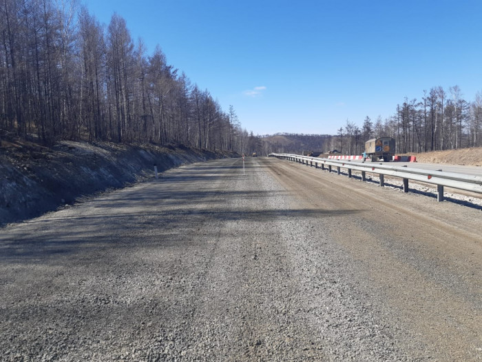 Объезд открыли на трассе Чита – Забайкальск из-за ремонта