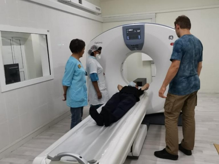 Новый компьютерный томограф установили в туберкулёзной больнице в Агинском