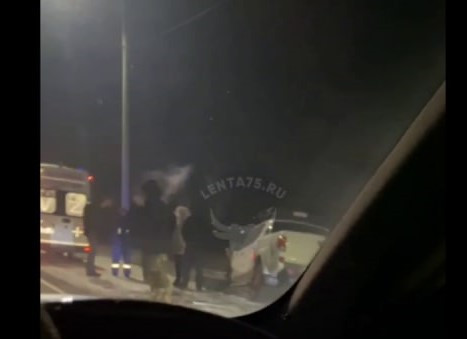 Три иномарки и фура столкнулись на Объездном шоссе в Чите
