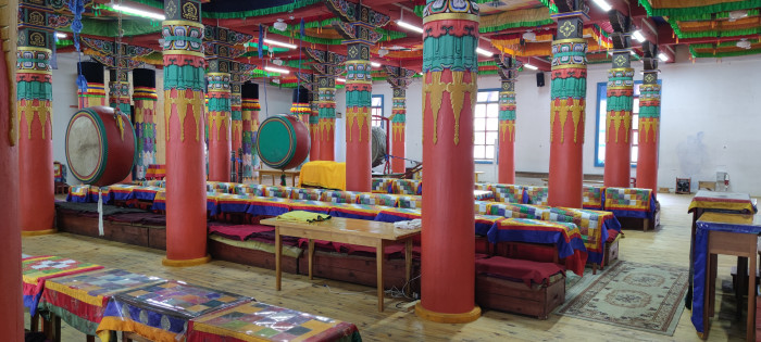 Убранство храма Сокчен-дуган