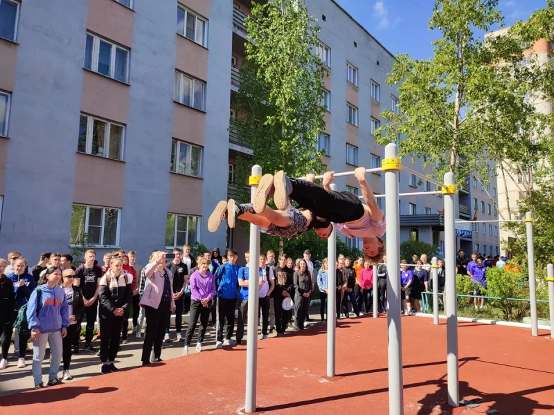 Новые многофункциональные спортивные площадки появились в Чите