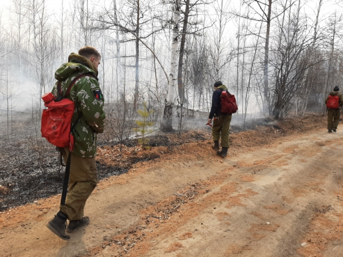 За сутки в Забайкалье потушили 4 лесных пожара