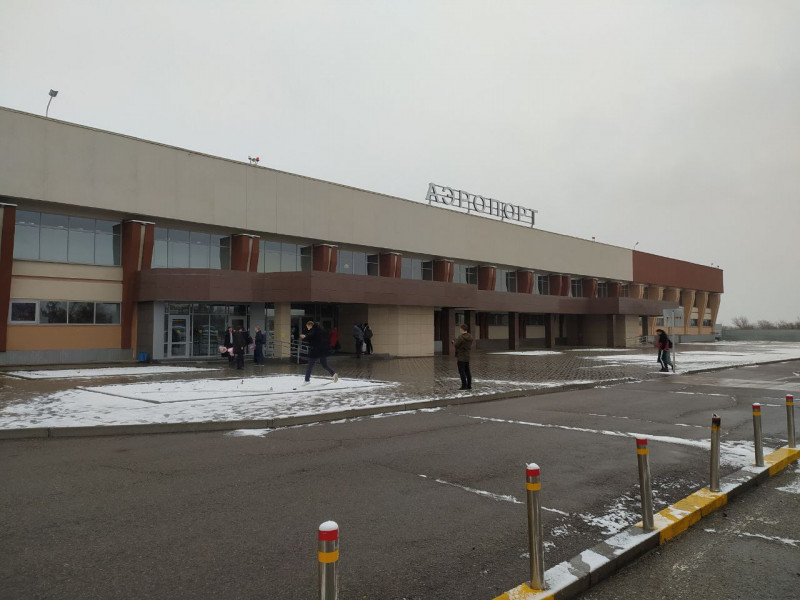Снегопад не повлиял на работу аэропорта в Чите 