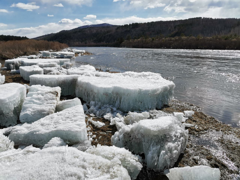 Лёд на реке Шилке в Сретенском районе тронулся без взрывов