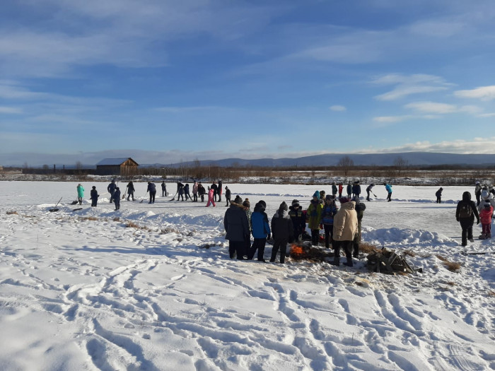 Жители села Красный Чикой в Забайкалье встретят Новый год на берегу реки