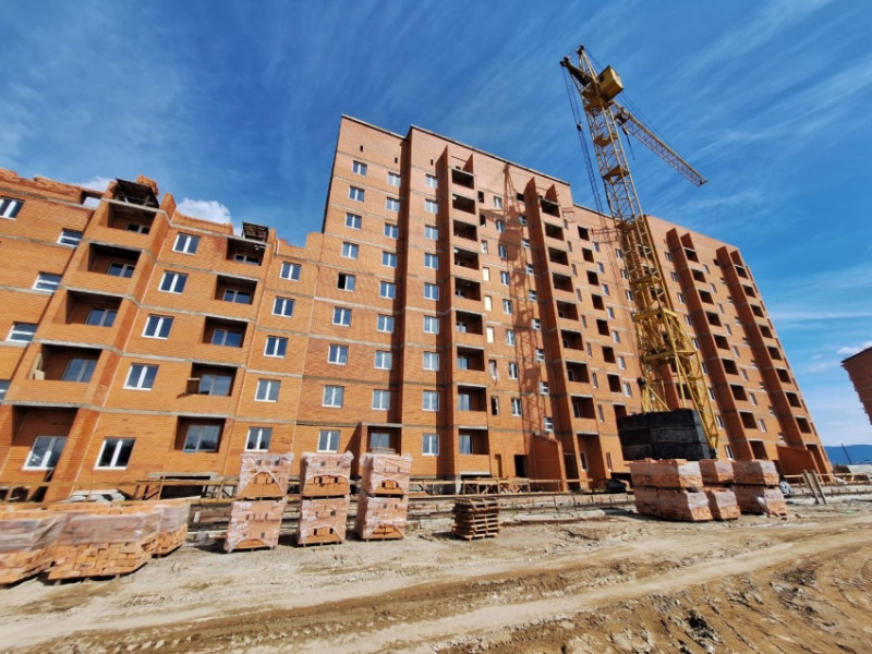 170-квартирный дом для переселения из аварийного жилья достроят в Чите в этом году