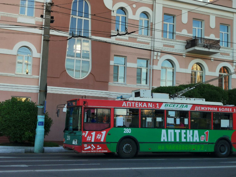 Женщина пострадала в экстренно затормозившем троллейбусе в Чите