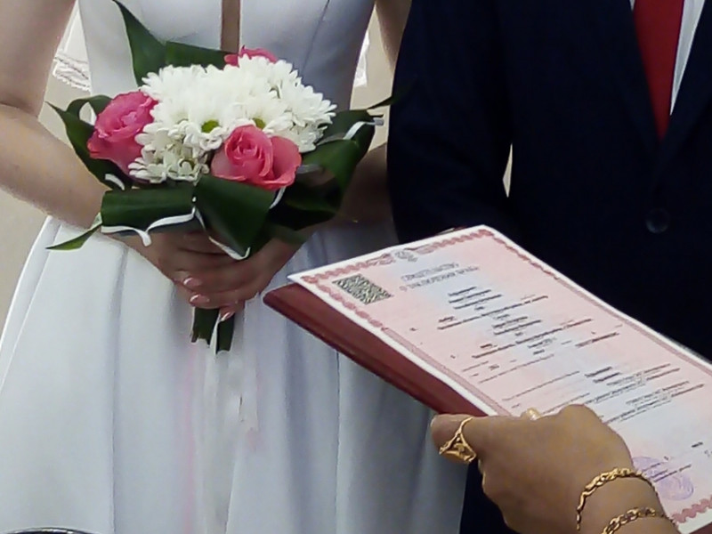 Свадебное фото в ЗАГСе Читы
