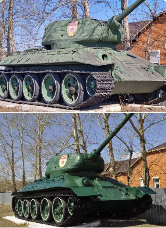 Легендарный танк «Т-34» ко Дню Победы отреставрировали в Забайкалье