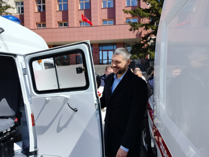 Новые машины скорой помощи передали в районы Забайкальского края