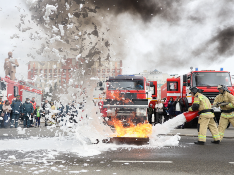 Выставка пожарной техники в День защиты детей пройдёт на двух площадках в Чите
