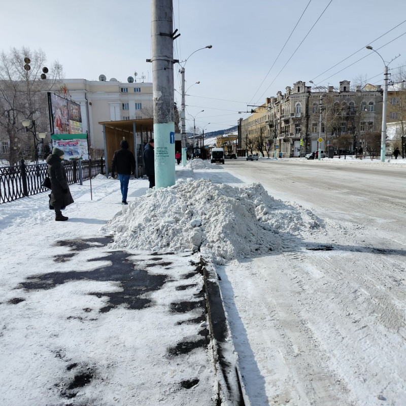 Осипов призвал вводить режим повышенной готовности в Чите из-за мощного снегопада