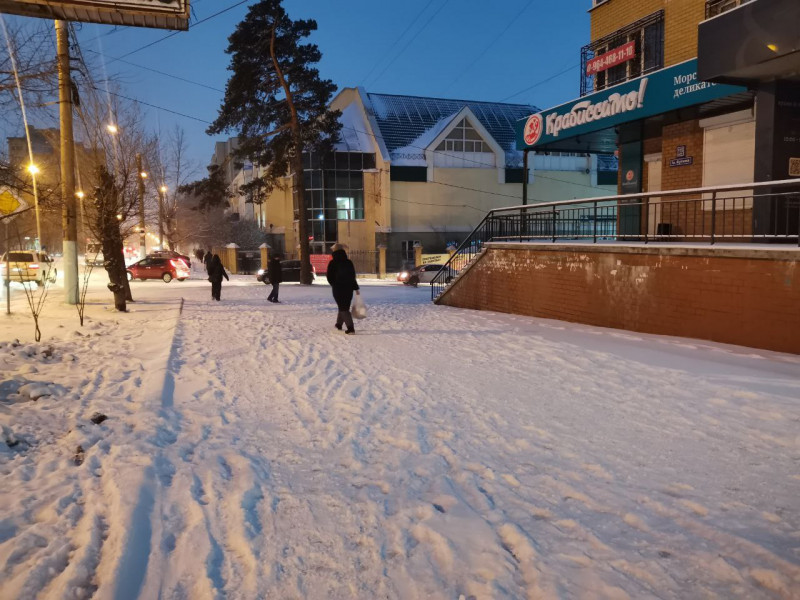 Синоптики рассказали, как долго будет идти снег в Чите 27 февраля
