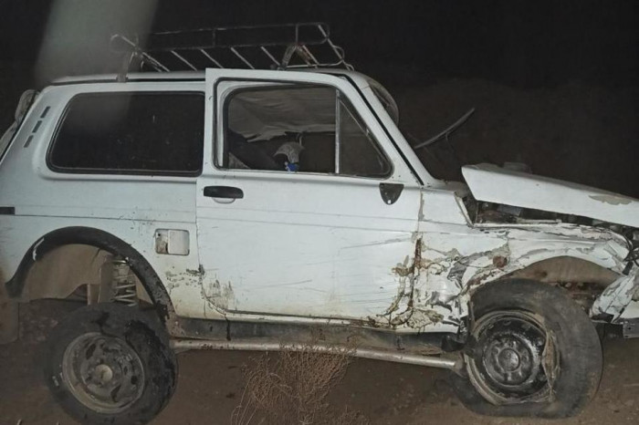 Водитель и пассажир «Нивы» пострадали в ДТП с Toyota Mark II в Забайкалье